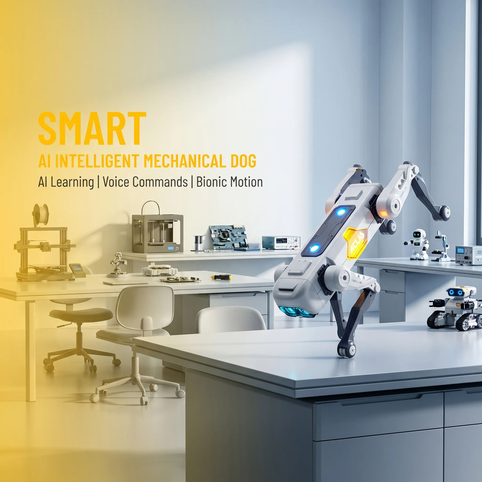 AI Smart Robot Dog, Voice & AP - Kids Education Learning 评论和价格