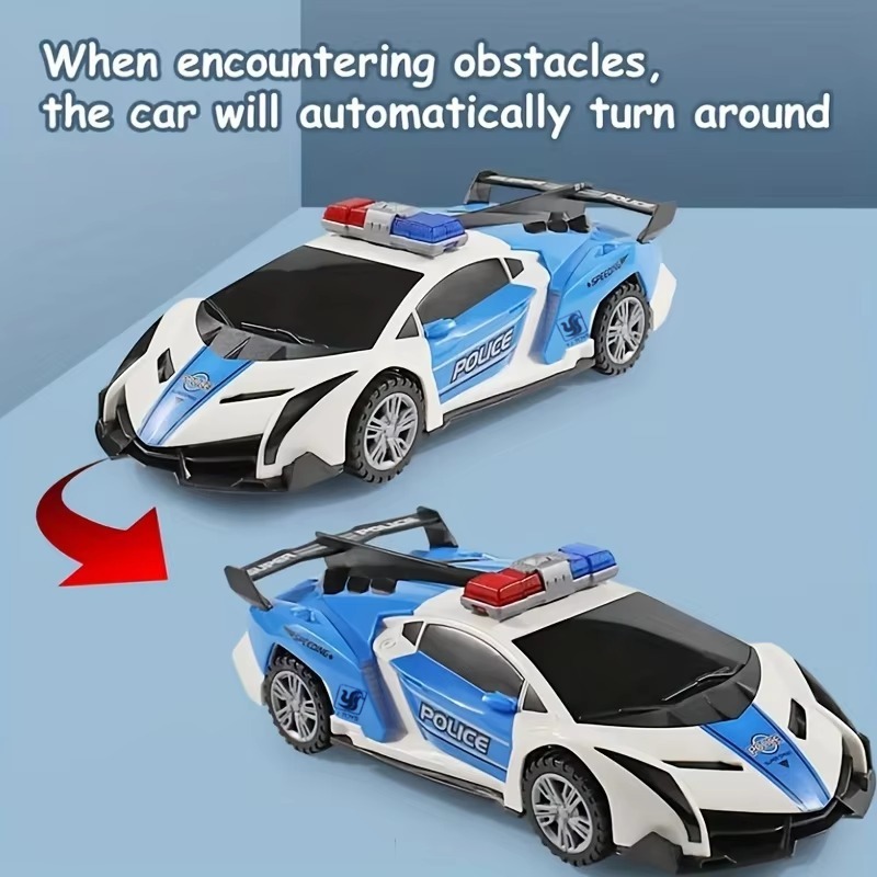 360° Rotating Police Car Toy w - Kids Education Phone 评论和价格