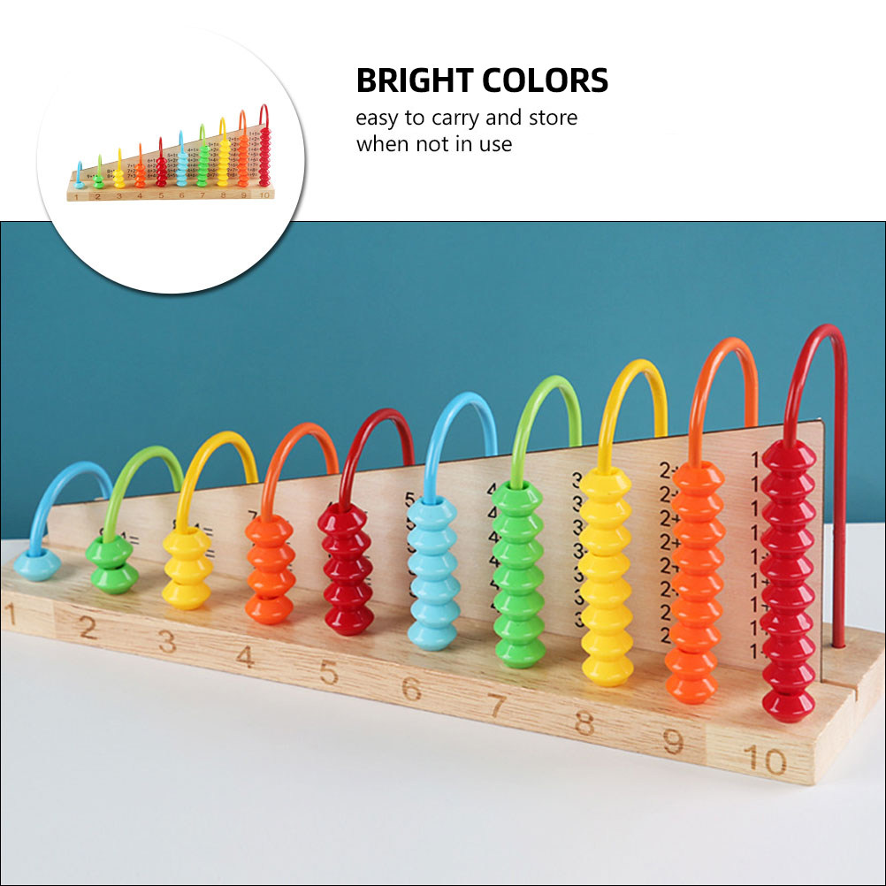 1Pcs Arithmetic Abacus Wooden  - Kids Education Calculator 评论和价格