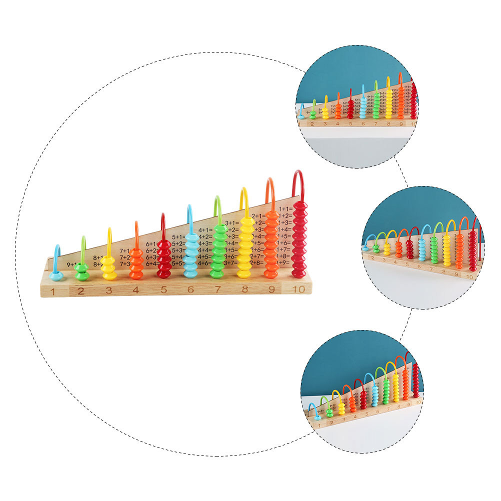 1Pcs Arithmetic Abacus Wooden  - Kids Education Calculator 评论和价格
