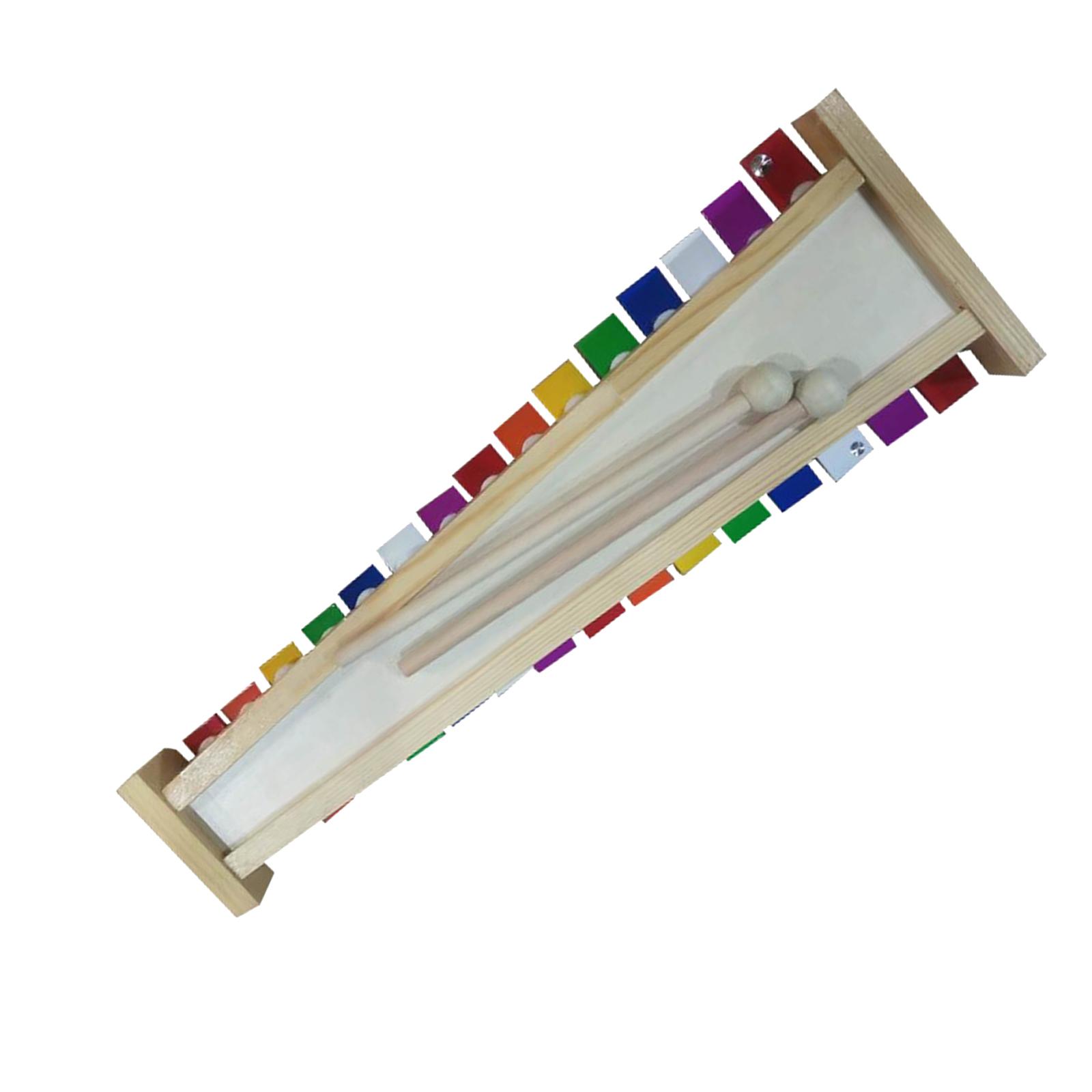 15 Scale Xylophone Bell Hand P - Kids Education Bell 评论和价格