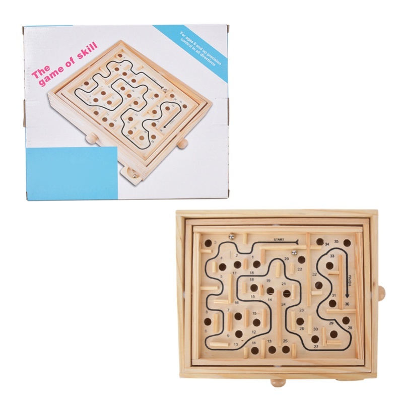 Adult Kid Wooden Educational M - Game Educational For Kids Free 评论和价格
