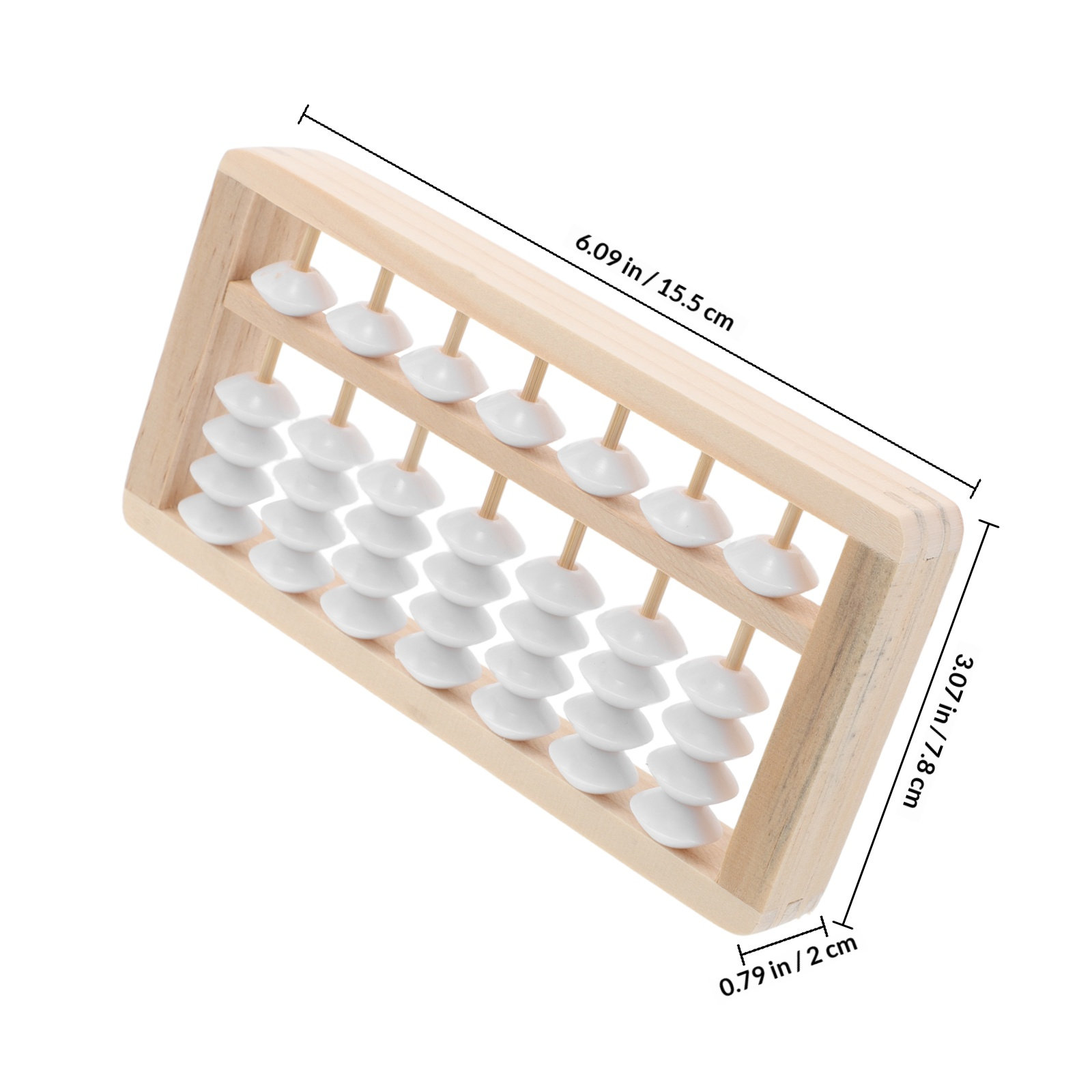 Wooden Mini Abacus Montessori  - Kids Education Nursery 评论和价格