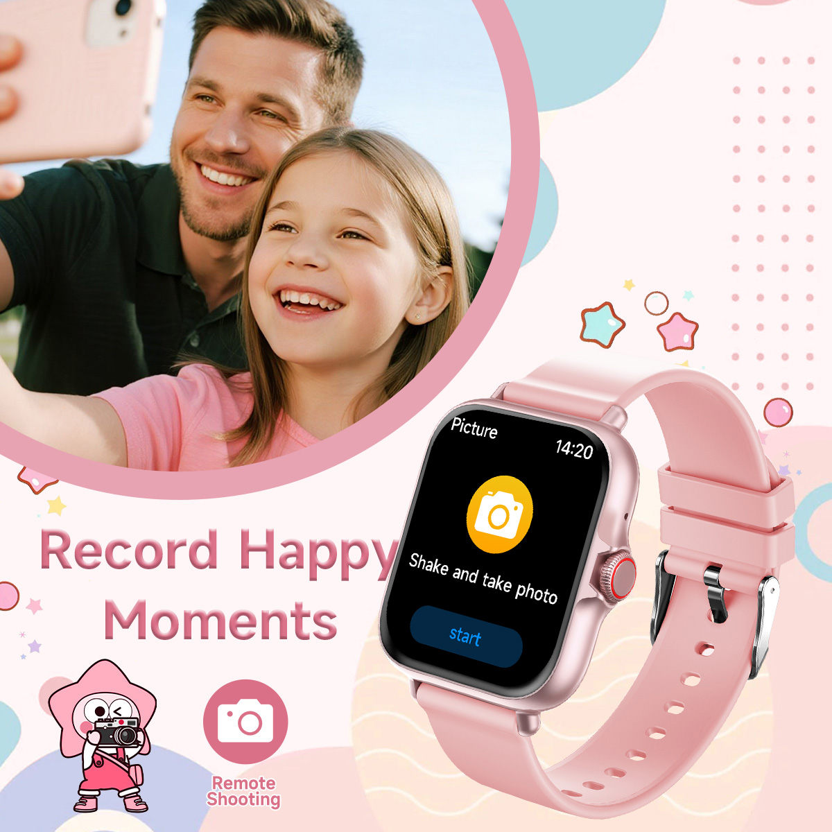 2026 Kids Smartwatch 1.83” HD  - Kids Education Calculator 评论和价格