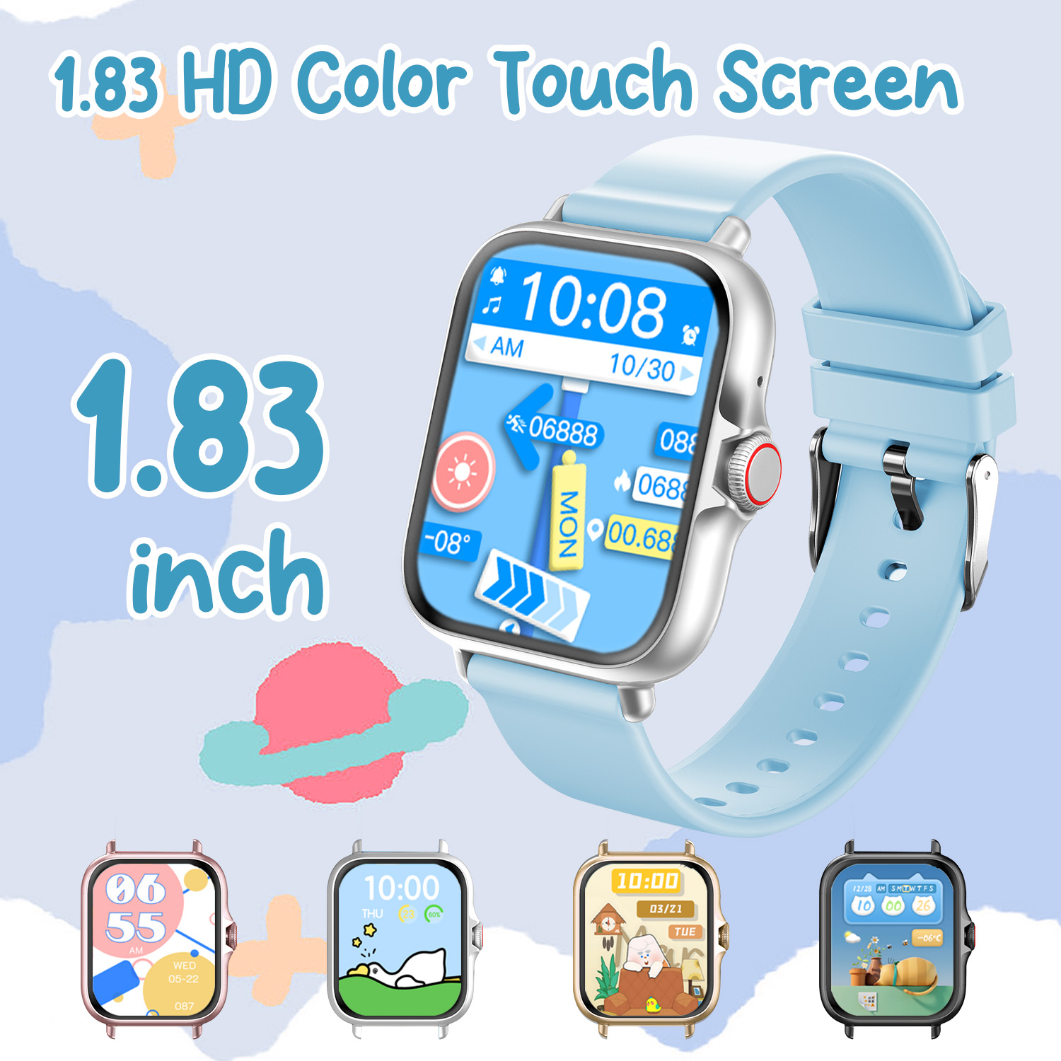 2026 Kids Smartwatch 1.83” HD  - Kids Education Calculator 评论和价格